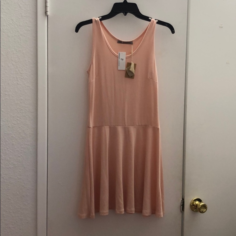 Light pink mid dress